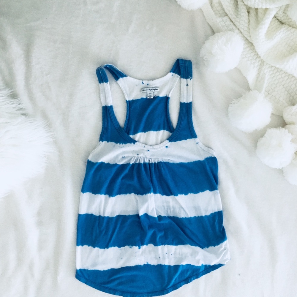 American Eagle | Tie Dye Striped Tank